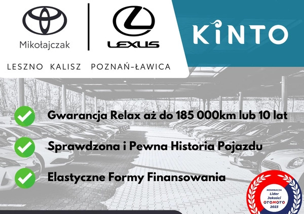 Toyota bZ4X cena 192900 przebieg: 5066, rok produkcji 2022 z Golina małe 596